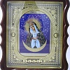 Икона Божией Матери "Остробрамская" (24х20 см, в фигурном киоте