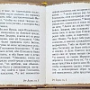 Святое Евангелие  (подарочное, карманный формат, на русском языке, золотой обрез, кожа, с закладкой)