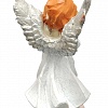 Ангел молящийся, белый. Фигурка сувенир (13х8 см)