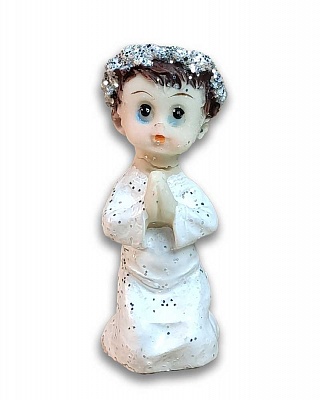Ребенок молящийся, фигурка сувенир (6х4 см)