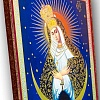 Икона "Образ Пресвятой Богородицы Остробрамская" (12x10 см, на оргалите, планш.)