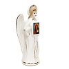 Ангел с иконой Божией Матери Казанская. Керамика (12х5 см)