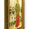 Икона Святая блаженная Ксения Петербургская на мягкой подложке (Гобелен 28Х22)