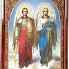 Икона "Архангелы Гавриил и Михаил" (41х31 см)