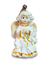 Ангел молящийся, игрушка на ёлку (6х4 см)