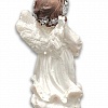 Ангел белый с книжкой. Фигурка сувенир (10х6 см)