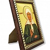 Икона Святая блаженная Матрона Московская ( на мягкой подложке с ножкой 19Х14)