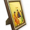 Икона Святая Троица (на мягкой подложке с ножкой 19Х14)