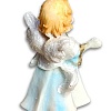 Ангел, голубой, фигурка сувенир (10х6 см)