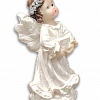Ангел белый с книжкой. Фигурка сувенир (10х6 см)
