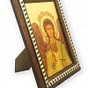 Икона Святой Ангел Хранитель на золотой фольге с ножкой (19Х14)