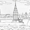 Православные раскраски. Храмы Рыбинской Епархии