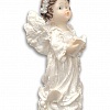 Ангел белый с открытой книжкой. Фигурка сувенир (10х6 см)