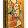 Икона Божий Матери Неопалимая купина на мягкой подложке (гобелен 28Х22)